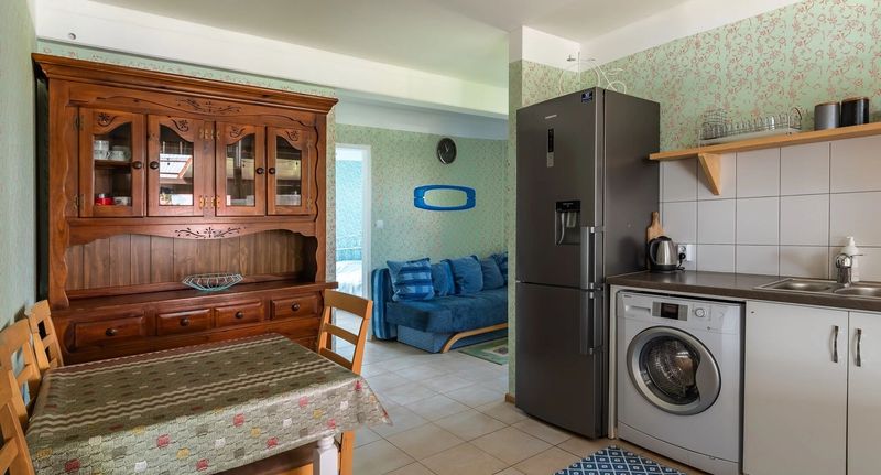 Apartman pro 6 os. se 3 ložnicemi s výhledem na les s výhledem do zahrady - Kwatery Agroturystyczne u Bogusława Orzysz Ełk, foto 1