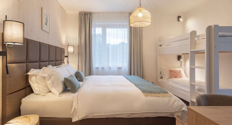 Rodinný Apartman s terasou pro 4 os. s 1 ložnicí (s možností přistýlky) - Apartmány Hraničná Janov nad Nisou, foto 1