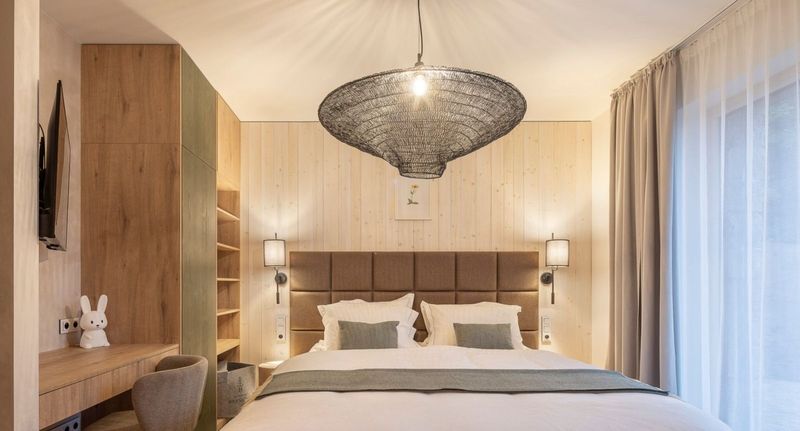 Standard Apartman s terasou s manželskou postelí s 1 ložnicí - Apartmány Hraničná Janov nad Nisou, foto 1