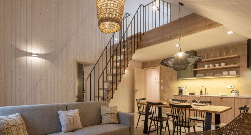 Mezonet Apartman s vlastní kuchyňkou pro 5 os. se 2 ložnicemi (s možností přistýlky) - Apartmány Hraničná Janov nad Nisou, foto 1