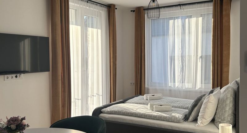 Studio Apartman s manželskou postelí s 1 ložnicí na poschodí - Tihany Major Apartmanház, foto 11