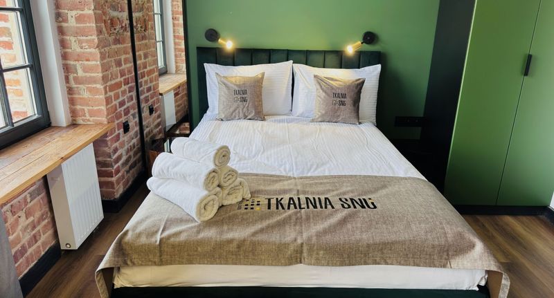 Apartman s manželskou postelí s 1 ložnicí - Apartamenty Tkalnia Snu Łódź, foto 1