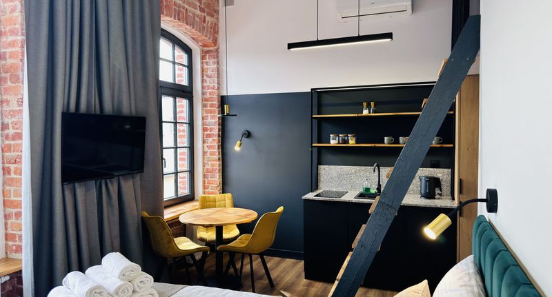 Studio Exclusive Apartman pro 3 os. se 2 ložnicemi - Apartamenty Tkalnia Snu Łódź, foto 1