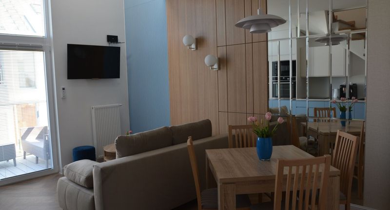 Apartman s klimatizací pro 4 os. se 2 ložnicemi na poschodí - Apartament Mario Mechelinki II, foto 1