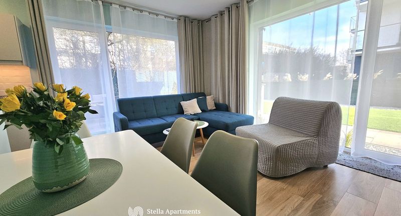 Apartman pro 5 os. se 2 ložnicemi - 365PAM - Przytulny apartament z ogrodem - Gąski, foto 1