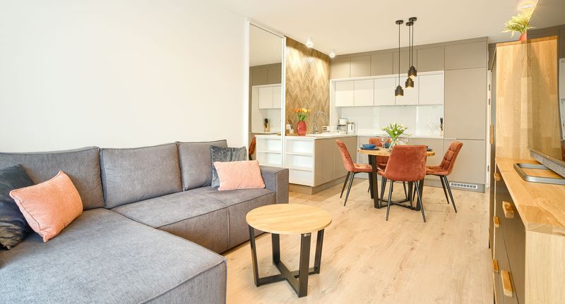 Premier Apartman s klimatizací pro 4 os. se 2 ložnicemi - Seaside Apartamenty Bałtycka 22 Kołobrzeg, foto 1