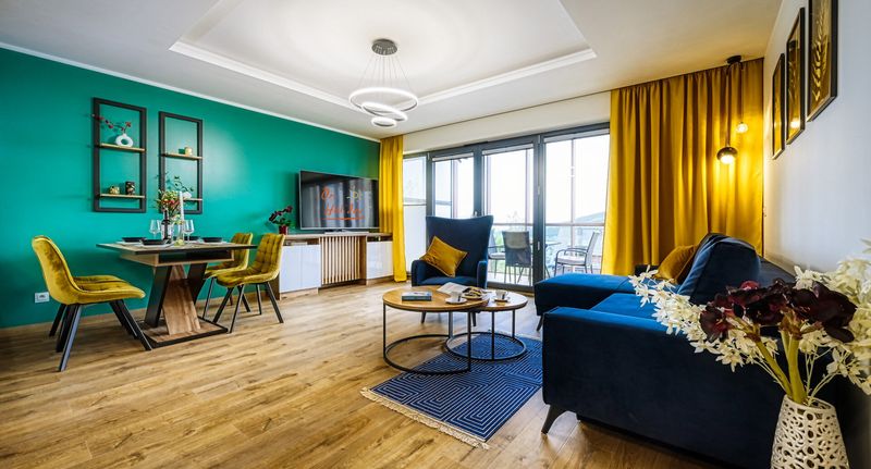 Superior Apartman pro 4 os. se 2 ložnicemi - OnHoliday Apartamenty w Świeradowie przy gondoli ze strefą Wellness & Family, foto 21