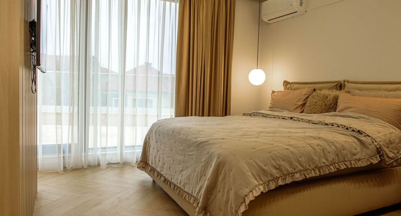 Deluxe Apartman s manželskou postelí s 1 ložnicí s výhledem do zahrady - BelleView Apartaments Cluj, foto 11