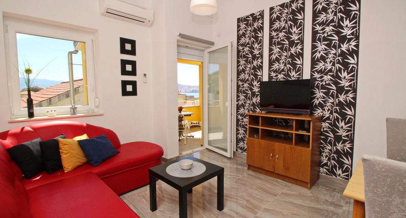 Apartman pro 4 os. se 2 ložnicemi - Apartments Brnic Baška, foto 28