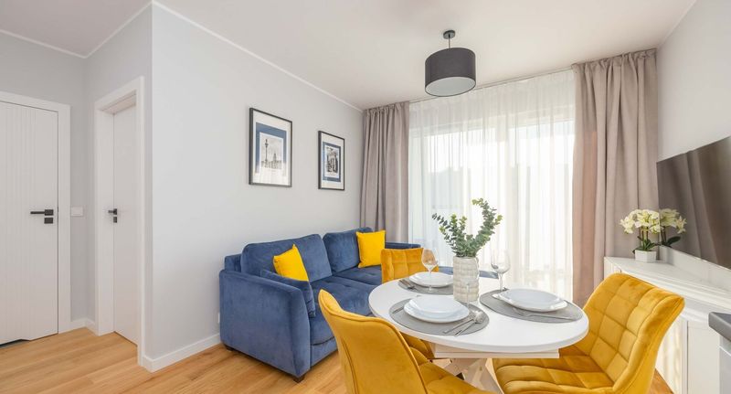 Apartman pro 4 os. se 2 ložnicemi - Lazurowa 15 | Elegancki Apartament | Parking Warszawa, foto 1