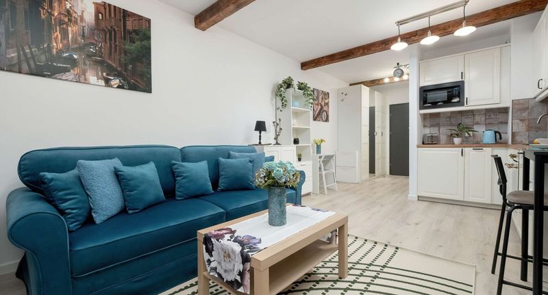 Apartman s manželskou postelí s 1 ložnicí - Wróblewskiego 21P | Stylowe Studio | Parking, foto 1