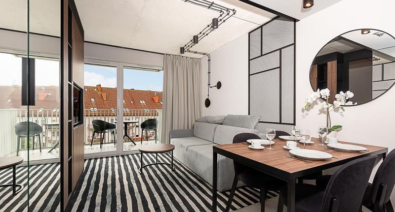 Apartman pro 4 os. se 2 ložnicemi - VacationClub Green Port Resort Apartament 115 Kołobrzeg, foto 1