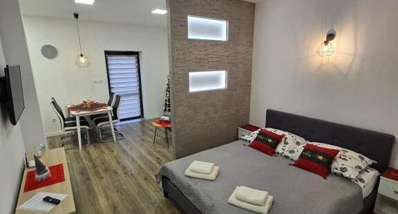 Apartman s manželskou postelí s 1 ložnicí - Apartamenty Bełska Centrum Ustrzyki Dolne, foto 1