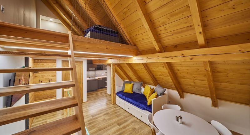Komfort Apartman pro 3 os. s 1 ložnicí na poschodí (s možností přistýlky) - Urlas Apartments, dog friendly, shortcut to Sněžka, foto 10