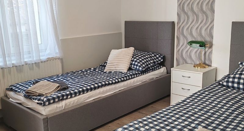 Apartman s klimatizací pro 4 os. se 2 ložnicemi s výhledem do zahrady - Villa Alex Siófok, foto 1