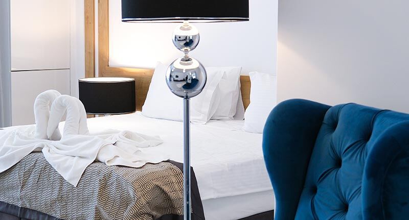Pokoj s manželskou postelí - Apartamente De Inchiriat Building Stefan Mamaia Nord - Litoral, foto 1