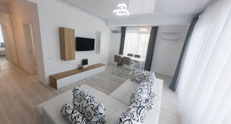 Apartman pro 4 os. - Apartamente De Inchiriat Building Stefan Mamaia Nord - Litoral, foto 7