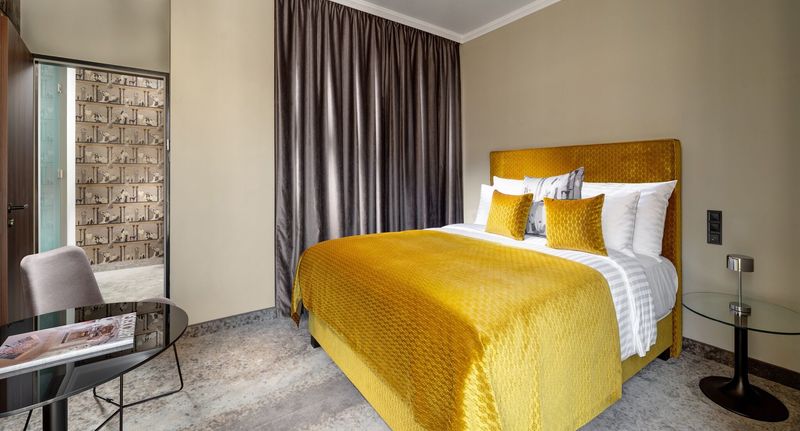 Family Suita s balkónem pro 4 os. se 2 ložnicemi - Mamaison Hotel Chain Bridge Budapest, foto 1