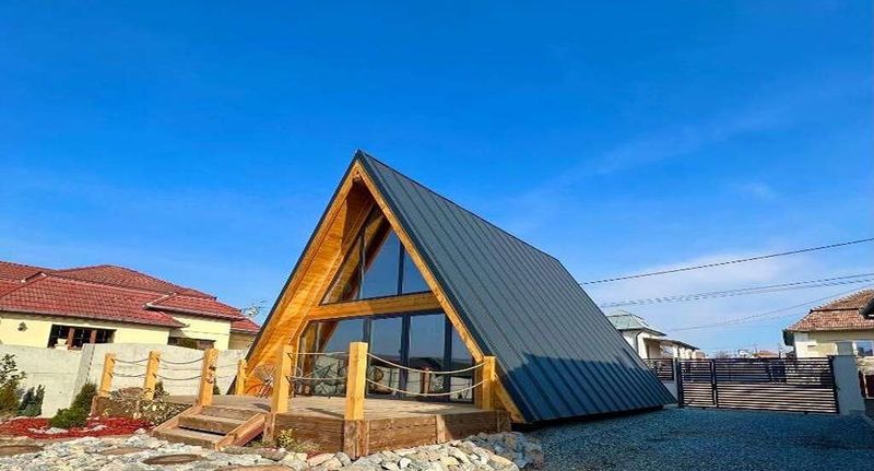 Roubenka (jako celek) pro 4 os. - Cabana Saltwood A-frame Copăceni, foto 1