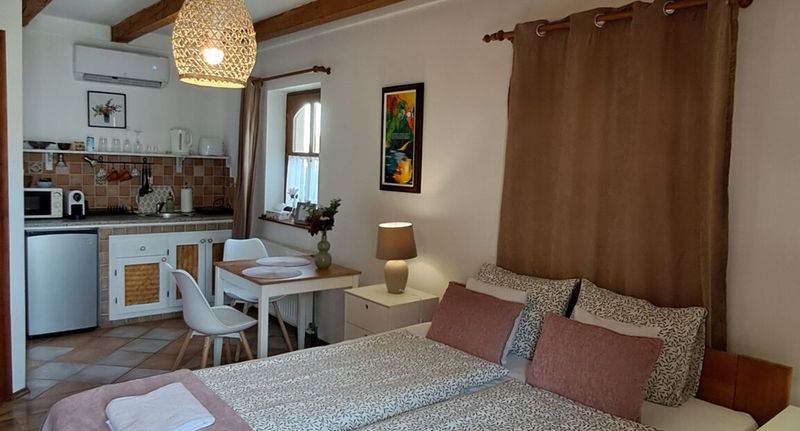 Classic Apartman s manželskou postelí s 1 ložnicí na přízemí - Szintai Vendégház Szálka, foto 11