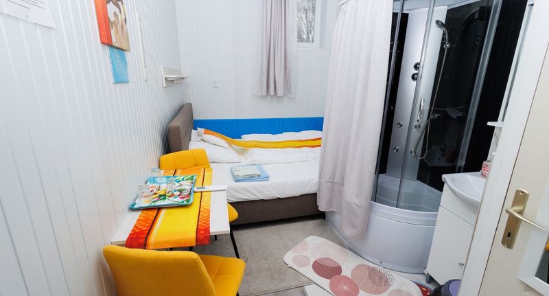 Standard Apartman s klimatizací s manželskou postelí s 1 ložnicí - Békési Apartmanok Békés, foto 1