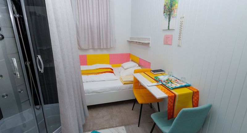 Standard Apartman s klimatizací s manželskou postelí s 1 ložnicí - Békési Apartmanok Békés, foto 5