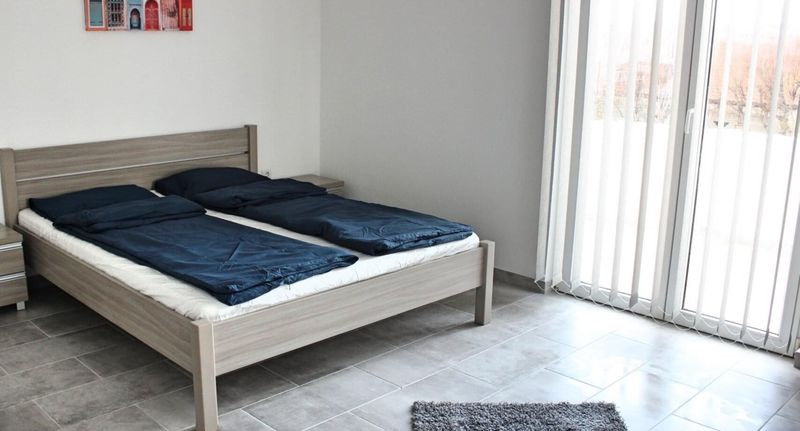 Junior Apartman s manželskou postelí s 1 ložnicí s výhledem na moře - Apartman Marina Vir, foto 1