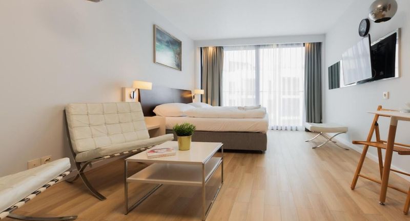 Apartman s manželskou postelí s 1 ložnicí - VacationClub Marine Hotel ***** Apartament 426 Kołobrzeg, foto 1