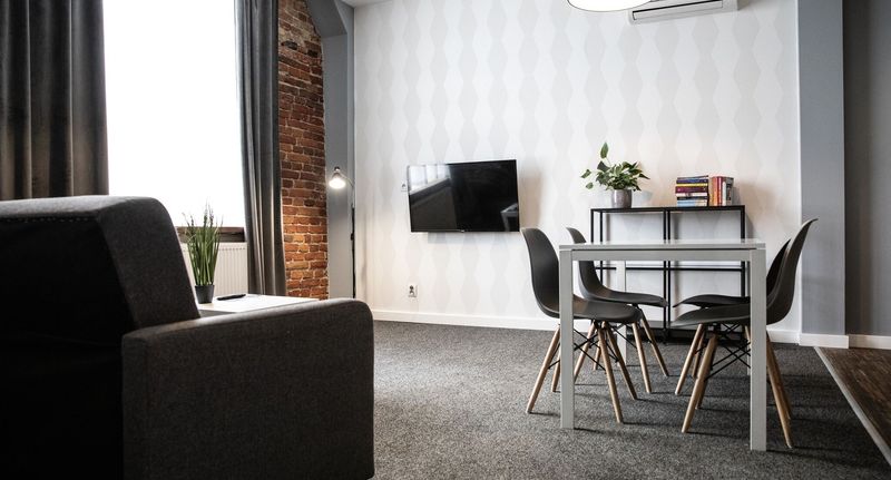 Apartman s vlastní kuchyňkou s klimatizací pro 4 os. se 2 ložnicemi - Studio Adler Bed&Breakfast Łódź, foto 5