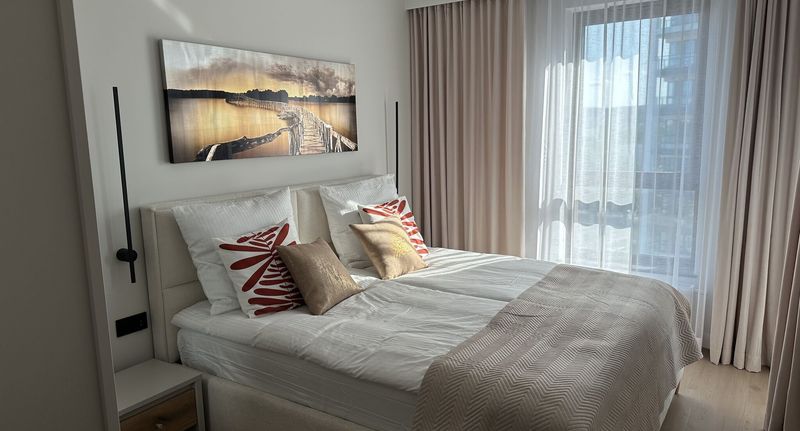 Rodinný Apartman s vlastní kuchyňkou pro 4 os. se 2 ložnicemi - Apartament Bulvar Gdańsk, foto 1