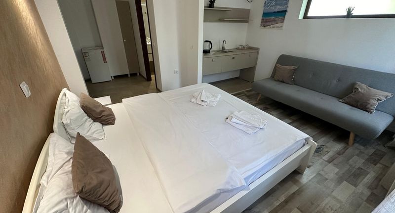 Pokoj s klimatizací s manželskou postelí na přízemí - Vila AlMare Eforie Nord, foto 1