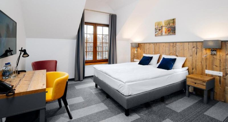 Pokoj s manželskou postelí - Hotel Nowa Holandia Elbląg, foto 1