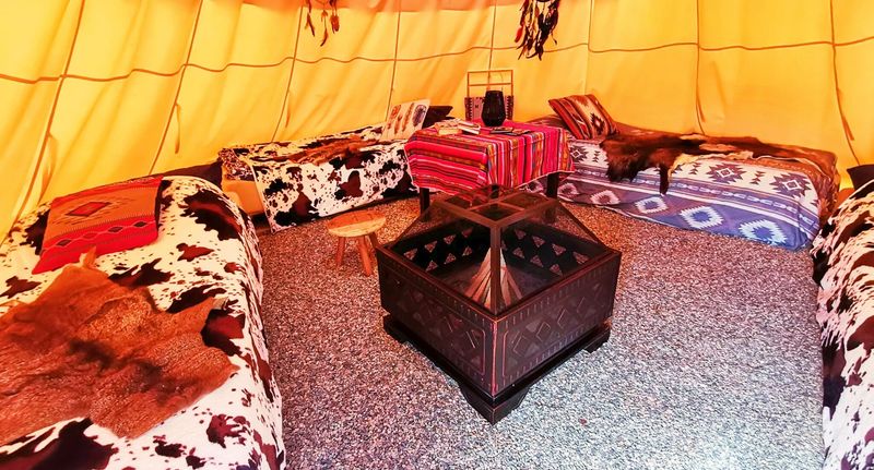 Twin Pokoj pro 4 os. - Teepee Camp Lounky, foto 1