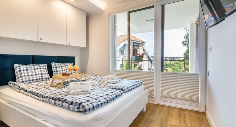 Apartman s balkónem pro 6 os. se 3 ložnicemi - Apartamenty Piamola - Enklawa Krynica Morska, foto 1