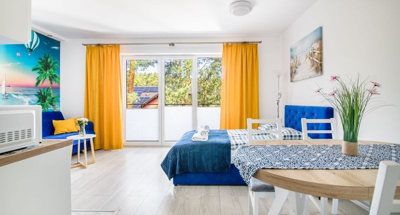 Apartman s balkónem s klimatizací pro 4 os. s 1 ložnicí - Apartamenty Piamola - Stegna Park 19H, foto 1