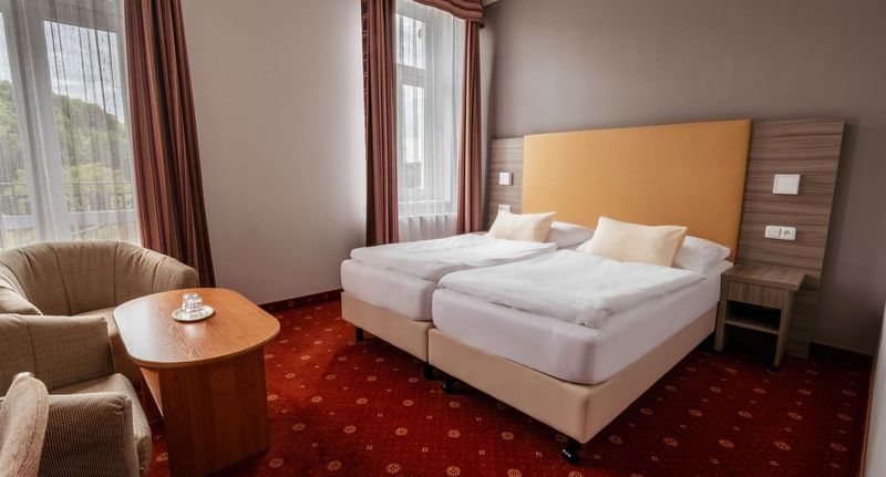 Deluxe Pokoj pro 2 os. s výhledem na město - Hotel Paris Mariánské Lázně, foto 1