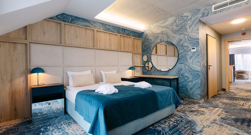 Superior Apartman s balkónem pro 4 os. se 2 ložnicemi - Aspen Prime Ski & Bike Resort Podlesie, foto 1