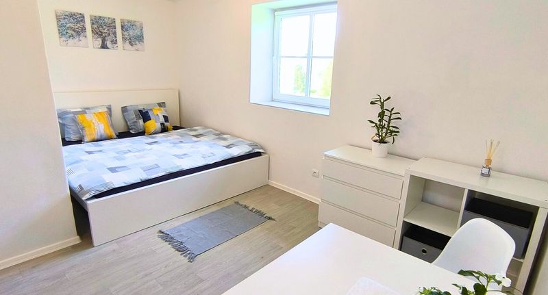King Apartman s manželskou postelí s 1 ložnicí s výhledem na jezero - Penzion NAROZI LIPNO, foto 1