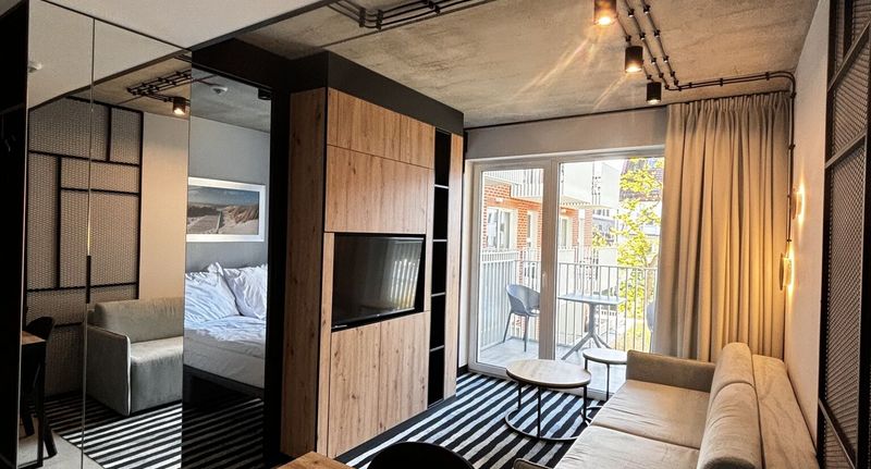 Apartman pro 4 os. se 2 ložnicemi - Green Port Pink&Blue Kołobrzeg Podczele - Apartament204 Flamingo, foto 1