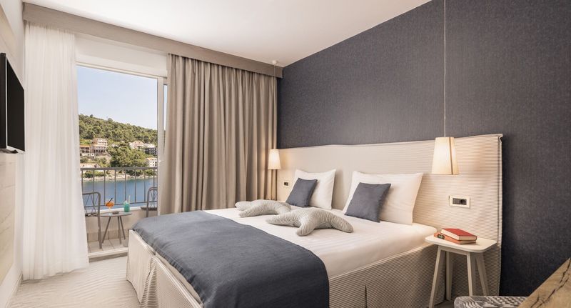 Superior Pokoj pro 3 os. s částečným výhledem na moře - Aminess Lume Hotel Smokvica, foto 1