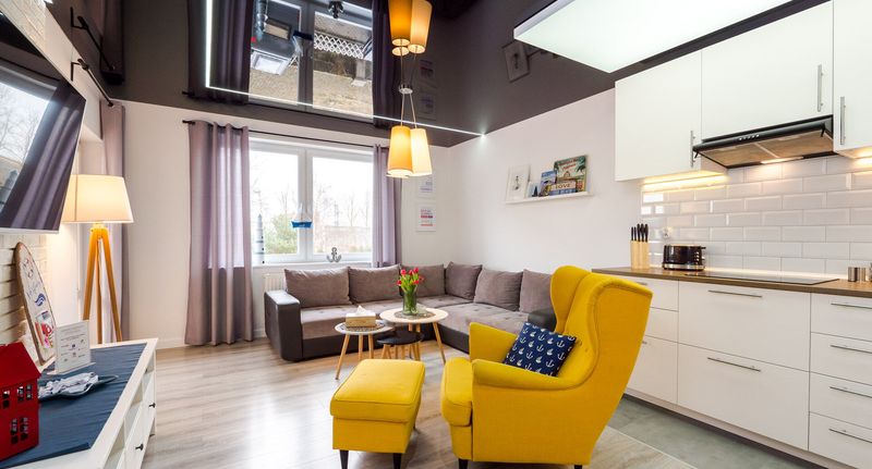 Deluxe Apartman s balkónem pro 5 os. se 3 ložnicemi - Apartamenty Usteckie Wydma Ustka, foto 1