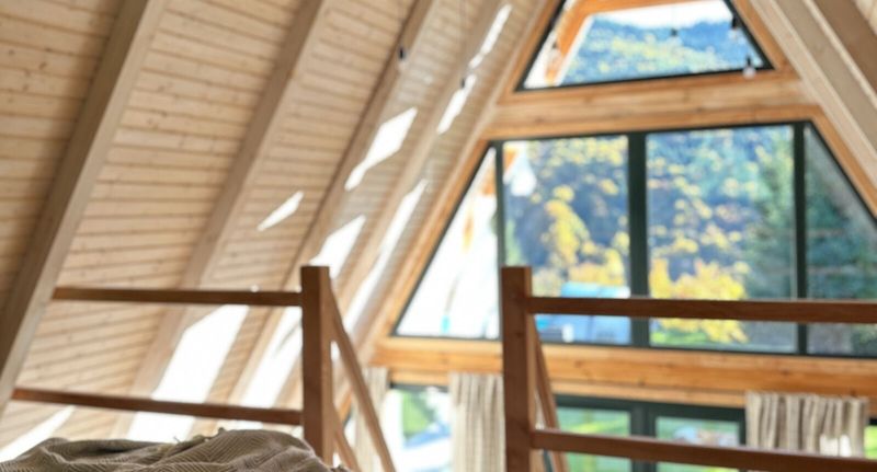 Roubenka (jako celek) s manželskou postelí - A Frames By Pensiunea Merișor, foto 1