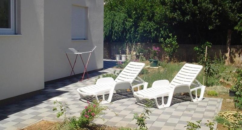 Apartman s klimatizací s terasou pro 4 os. se 2 ložnicemi A-24791-a - Apartments By The Sea Turanj, Biograd - 24791 Turanj, foto 1