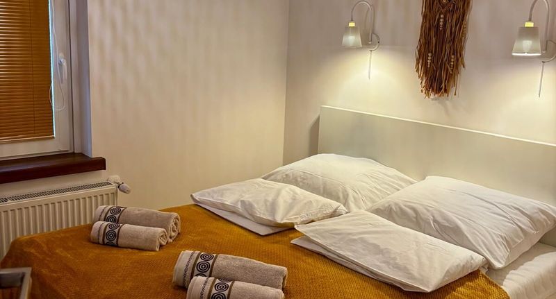 Apartman pro 4 os. se 2 ložnicemi - ,Słoneczny Apartament z sauną w Lądku Zdroju, foto 1