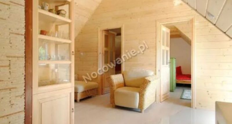 Apartman pro 6 os. se 3 ložnicemi s výhledem na jezero na poschodí - Domki, Apartamenty Plaża, Jacuzzi, Sauna Mikołajki, foto 1