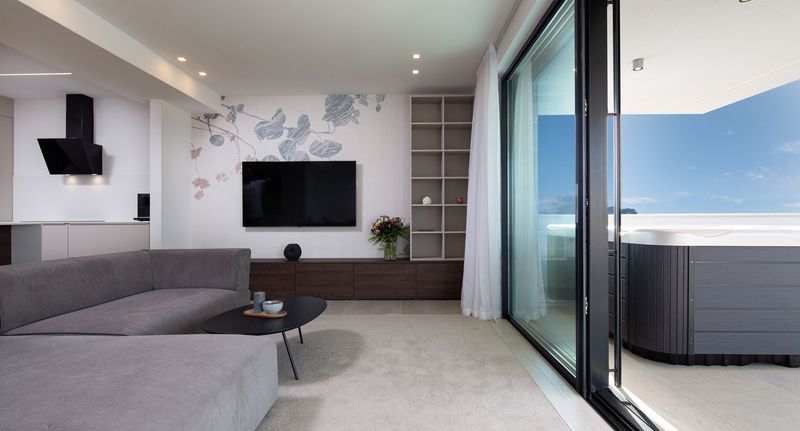 Apartman pro 5 os. se 3 ložnicemi - Villas Azimut - Luxury Apartment With Private Jacuzzi Malinska, foto 1