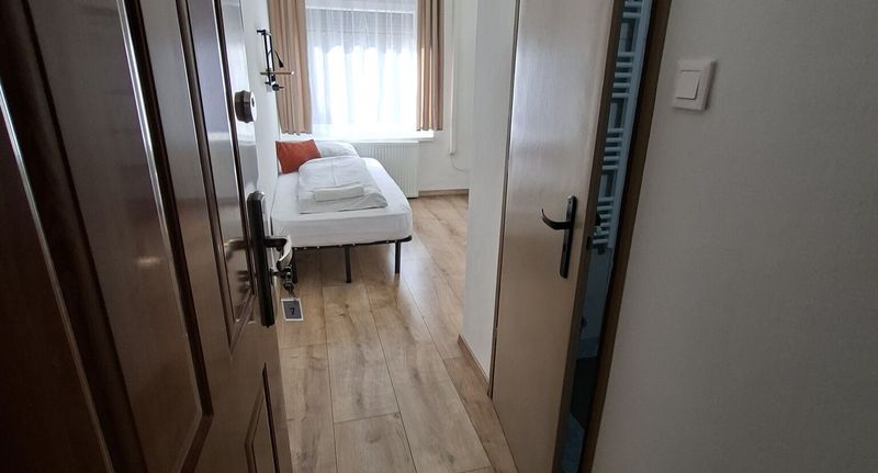Standard Pokoj s klimatizací pro 1 os. - Lokomotiv Hostel Siófok, foto 1