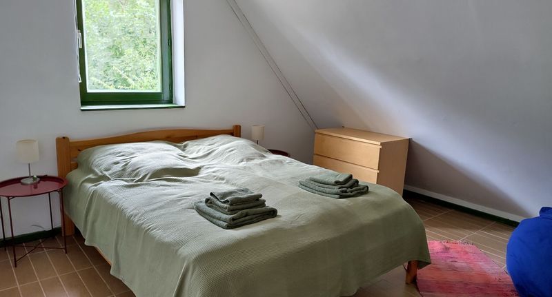 Se společnou kuchyňkou Pokoj se společnou koupelnou s manželskou postelí (s možností přistýlky) - Mackó Kuckó Vendégház Verőce, foto 1