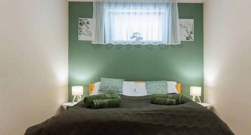Apartman (jako celek) pro 3 os. s výhledem do zahrady na přízemí - Botanika Apartmanok Baja, foto 1