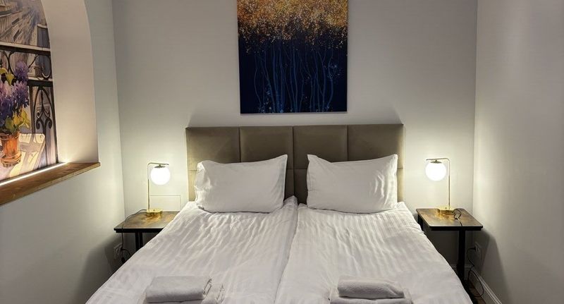 Apartman s manželskou postelí s 1 ložnicí - Apartamenty Provenir Home Kwiatowa 5 Poznań, foto 6